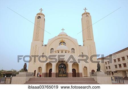 "Coptic Orthodox church All Saints who live in Heavens, El Samaaeyeen, Sharm el-Sheikh, Sinai Peninsula, Egypt, Africa" View Large Photo Image Stock Photo - "Coptic Orthodox church All Saints who live in Heavens, El Samaaeyeen, Sharm el-Sheikh, Sinai Peninsula, Egypt, Africa". Fotosearch