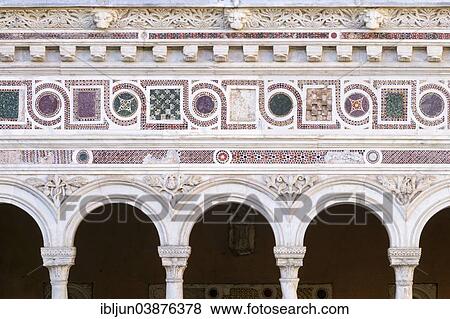 "Cosmatesque ornaments and marble frieze, major work of marble artist Vassalletto, Cloister of the Basilica of St. John Lateran Lateran, Lateran, Vatican, Rome, Lazio, Italy, Europe" View Large Photo Image Stock Photo - "Cosmatesque ornaments and marble frieze, major work of marble artist Vassalletto, Cloister of the Basilica of St. John Lateran Lateran, Lateran, Vatican, Rome, Lazio, Italy, Europe". Fotosearch