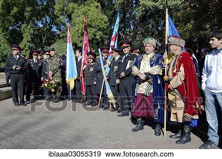 "Cossacks commemorate the rebirth of Cossacks in the Ukraine, Odessa, Odessa Oblast, Ukraine, Europe" View Large Photo Image Stock Photo - "Cossacks commemorate the rebirth of Cossacks in the Ukraine, Odessa, Odessa Oblast, Ukraine, Europe". Fotosearch