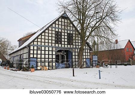 "Country hotel, restaurant and Markthof Cafe, typical historic Lower Saxon half-timbered house at rundling village of Satemin, post-and-beam house, circular settlement, Satemin, Luchow, Luchow-Dannenberg, Wendland, Lower Saxony, Germany, Europe" View Large Photo Image Stock Photograph - "Country hotel, restaurant and Markthof Cafe, typical historic Lower Saxon half-timbered house at rundling village of Satemin, post-and-beam house, circular settlement, Satemin, Luchow, Luchow-Dannenberg, Wendland, Lower Saxony, Germany, Europe". Fotosearch