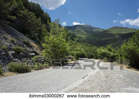 "Country road in the Izmir Province, Turkey, Asia, Unterein, Izmir Province, Aegean Region, Turkey, Asia" View Large Photo Image Stock Photo - "Country road in the Izmir Province, Turkey, Asia, Unterein, Izmir Province, Aegean Region, Turkey, Asia". Fotosearch