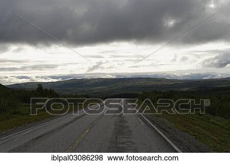"Country road through the Norwegian landscape, Porsangerfjord, Norway, Europe" View Large Photo Image Stock Photo - "Country road through the Norwegian landscape, Porsangerfjord, Norway, Europe". Fotosearch