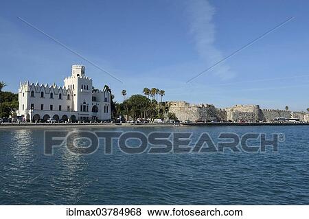 "Courthouse Eparchio in Kos town, Kos, Greece, Europe" View Large Photo Image Stock Photo - "Courthouse Eparchio in Kos town, Kos, Greece, Europe". Fotosearch