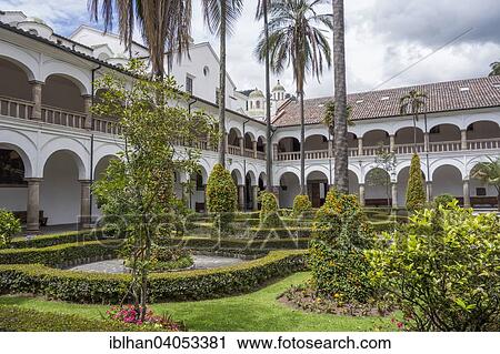 "Courtyard in the Convento de San Francisco, Convent of St. Francis, Quito, Pichincha Province, Ecuador, South America" View Large Photo Image Stock Image - "Courtyard in the Convento de San Francisco, Convent of St. Francis, Quito, Pichincha Province, Ecuador, South America". Fotosearch