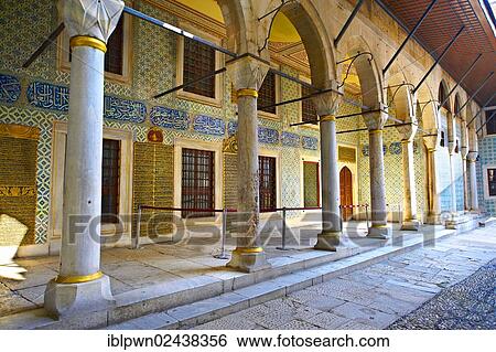 "Courtyard of the Eunuchs in the Harem, Topkapi Palace, Istanbul, Turkey, Asia" View Large Photo Image Stock Photograph - "Courtyard of the Eunuchs in the Harem, Topkapi Palace, Istanbul, Turkey, Asia". Fotosearch
