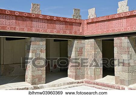 "Courtyard with square relief columns in the Palacio de Quetzalpapalotl, UNESCO World Heritage Site Archaeological Site of Teotihuacan, Mexico, Mexico, North America" View Large Photo Image Stock Photo - "Courtyard with square relief columns in the Palacio de Quetzalpapalotl, UNESCO World Heritage Site Archaeological Site of Teotihuacan, Mexico, Mexico, North America". Fotosearch