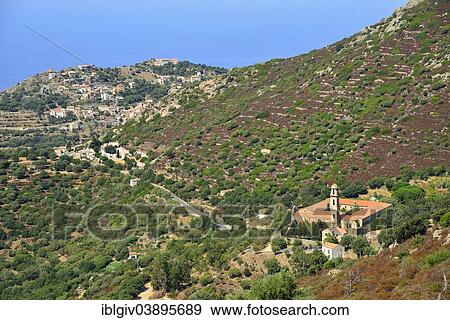 Stock Photo - "Couvent Saint-Dominique de Corbara Monastery, Pietralta Corbara, Balagne, Corsica, France, Europe". Fotosearch