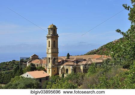 Stock Photograph - "Couvent Saint-Dominique de Corbara Monastery, Pietralta Corbara, Balagne, Corsica, France, Europe". Fotosearch