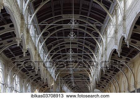 "Covered walkway, historic roof structure, New Colonnade, Nova kolonada, Marianske Lazne, Karlovy Vary Region, Bohemia, Czech Republic, Europe" View Large Photo Image Stock Image - "Covered walkway, historic roof structure, New Colonnade, Nova kolonada, Marianske Lazne, Karlovy Vary Region, Bohemia, Czech Republic, Europe". Fotosearch