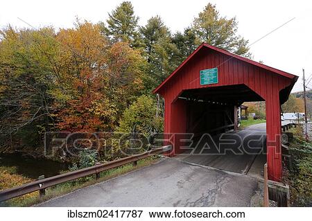 Cox Brook Covered Bridges, the only place where two covered bridges are simultaneously visible in Vermont, USA View Large Photo Image Stock Photo - Cox Brook Covered Bridges, the only place where two covered bridges are simultaneously visible in Vermont, USA. Fotosearch