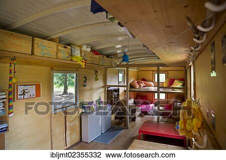 "Cozy corner in the trailer which is used for playing and as a shelter in the forest kindergarten, Ilmmuenster, Bavaria, Germany, Europe" View Large Photo Image Stock Image - "Cozy corner in the trailer which is used for playing and as a shelter in the forest kindergarten, Ilmmuenster, Bavaria, Germany, Europe". Fotosearch