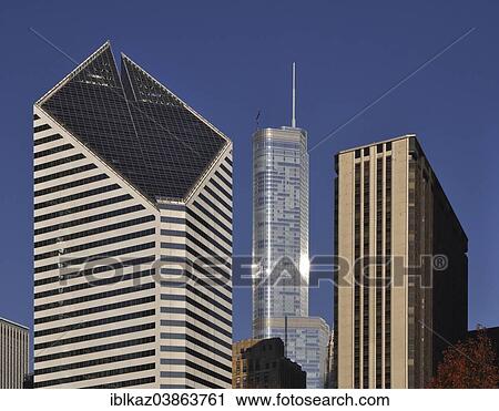 "Crain Communications Building, Trump International Hotel and Tower and Millennium Park Plaza, Chicago, Illinois, United States, North America" View Large Photo Image Stock Image - "Crain Communications Building, Trump International Hotel and Tower and Millennium Park Plaza, Chicago, Illinois, United States, North America". Fotosearch