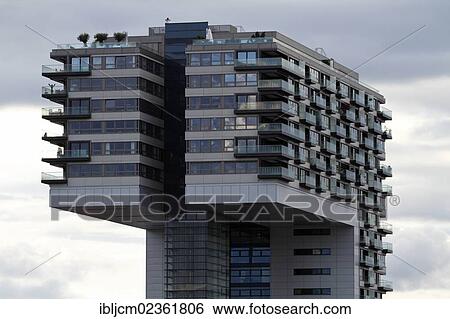 "Crane Buildings, Cologne, North Rhine-Westphalia, Germany, Europe" View Large Photo Image Stock Photograph - "Crane Buildings, Cologne, North Rhine-Westphalia, Germany, Europe". Fotosearch