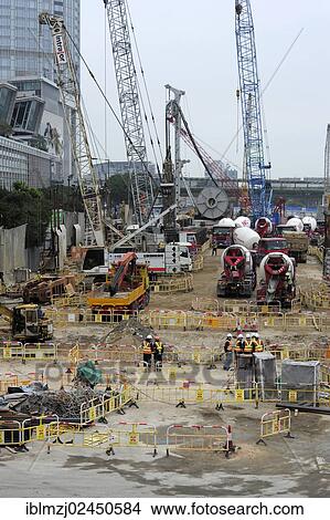 "Cranes at a construction site in Chung Wan, Central District, Hong Kong Island, Hong Kong, China, Asia" View Large Photo Image Picture - "Cranes at a construction site in Chung Wan, Central District, Hong Kong Island, Hong Kong, China, Asia". Fotosearch