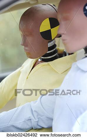 Crash test dummies in a car View Large Photo Image Stock Image - Crash test dummies in a car. Fotosearch