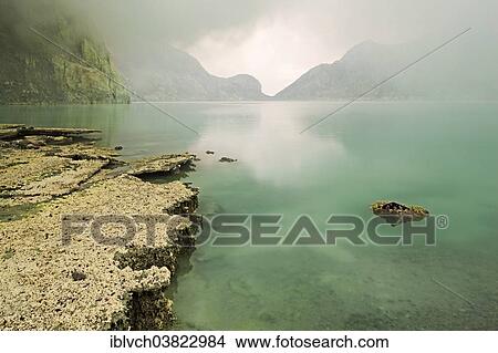 "Crater lake of Kawah Ijen, Kawah Ijen, Jawa Timur, Java, Indonesia, Asia" View Large Photo Image Picture - "Crater lake of Kawah Ijen, Kawah Ijen, Jawa Timur, Java, Indonesia, Asia". Fotosearch