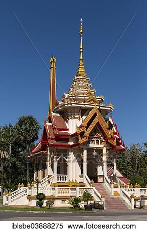 "Crematorium at Wat Photisomphon, Bodhisomphon Temple, Udon Thani, Isan, Thailand, Asia" View Large Photo Image Stock Photography - "Crematorium at Wat Photisomphon, Bodhisomphon Temple, Udon Thani, Isan, Thailand, Asia". Fotosearch