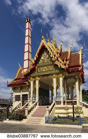 "Crematorium of Wat Matchimawat, Udon Thani, Isan or Isaan, Thailand, Asia" View Large Photo Image Stock Photo - "Crematorium of Wat Matchimawat, Udon Thani, Isan or Isaan, Thailand, Asia". Fotosearch