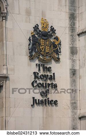 "Crest of The Royal Courts of Justice, Supreme Court, in Fleet Street, London, England, United Kingdom, Europe" View Large Photo Image Stock Image - "Crest of The Royal Courts of Justice, Supreme Court, in Fleet Street, London, England, United Kingdom, Europe". Fotosearch