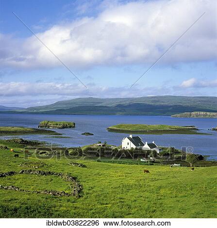 "Crofter's house, Diurinish Peninsula near Dunvegan, Isle of Skye, Scotland, United Kingdom, Europe" View Large Photo Image Stock Photograph - "Crofter's house, Diurinish Peninsula near Dunvegan, Isle of Skye, Scotland, United Kingdom, Europe". Fotosearch