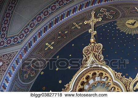 "Cross above the iconostasis, Uspenski Cathedral, Katajanokka, Helsinki, Finland, Europe" View Large Photo Image Stock Photo - "Cross above the iconostasis, Uspenski Cathedral, Katajanokka, Helsinki, Finland, Europe". Fotosearch