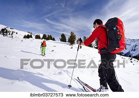 "Cross country skiers near Peder-Stieralm mountain pasture, South Tyrol province, Trentino-Alto Adige, Italy, Europe" View Large Photo Image Stock Image - "Cross country skiers near Peder-Stieralm mountain pasture, South Tyrol province, Trentino-Alto Adige, Italy, Europe". Fotosearch