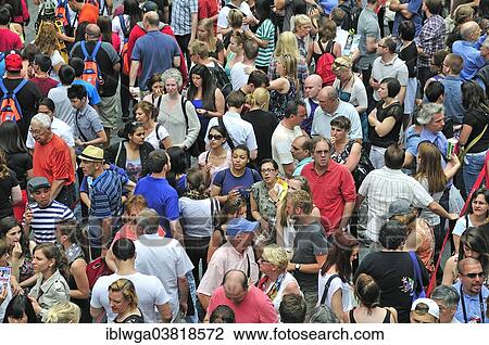"Crowd in front of a box office, Duffy Square, Times Square, Midtown, Manhattan, New York City, USA" View Large Photo Image Stock Image - "Crowd in front of a box office, Duffy Square, Times Square, Midtown, Manhattan, New York City, USA". Fotosearch