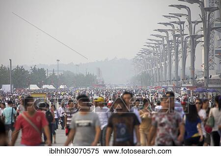 "Crowds in the Olympic Park Beijing, Beijing, China, People's Republic of China, Asia" View Large Photo Image Stock Photography - "Crowds in the Olympic Park Beijing, Beijing, China, People's Republic of China, Asia". Fotosearch