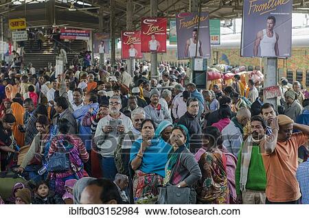 "Crowds of people waiting for delayed trains on a platform of the railway station, Allahabad, Uttar Pradesh, India, Asia" View Large Photo Image Picture - "Crowds of people waiting for delayed trains on a platform of the railway station, Allahabad, Uttar Pradesh, India, Asia". Fotosearch