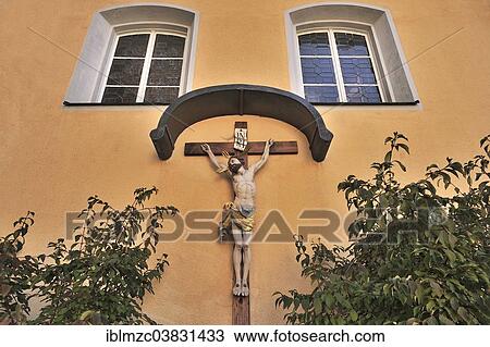 "Crucifix at the monastery church of St. Joseph, built in 1655, Immenstadt, Bavaria, Allgau, Germany, Europe" View Large Photo Image Stock Image - "Crucifix at the monastery church of St. Joseph, built in 1655, Immenstadt, Bavaria, Allgau, Germany, Europe". Fotosearch