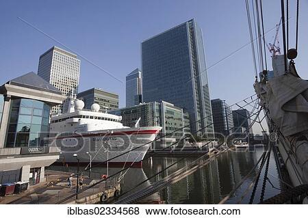 "Cruise liner MS Deutschland moored at West India Dock in Canary Wharf during the 2012 Olympics in London, England, United Kingdom, Europe" View Large Photo Image Stock Photo - "Cruise liner MS Deutschland moored at West India Dock in Canary Wharf during the 2012 Olympics in London, England, United Kingdom, Europe". Fotosearch