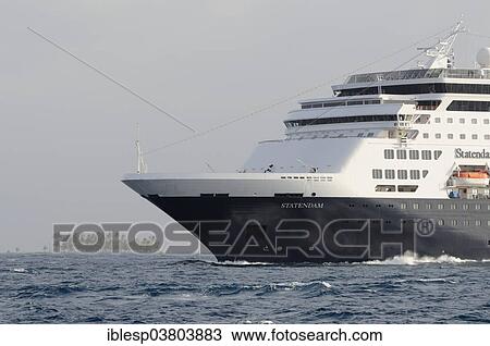 "Cruise ship MS Statendam, San Blas Islands, Caribbean, Panama, North America" View Large Photo Image Stock Image - "Cruise ship MS Statendam, San Blas Islands, Caribbean, Panama, North America". Fotosearch