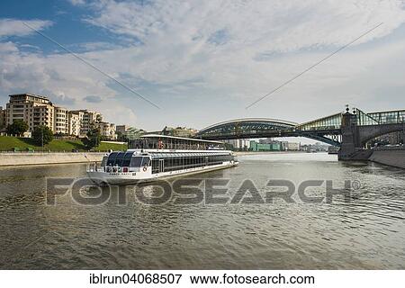 "Cruise vessel on the Moskva River, Moscow, Russia, Europe" View Large Photo Image Stock Photo - "Cruise vessel on the Moskva River, Moscow, Russia, Europe". Fotosearch