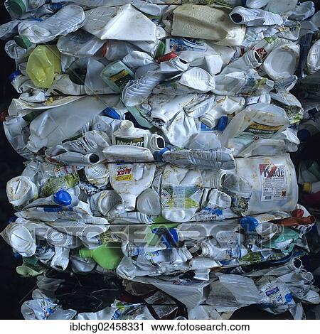 "Crushed plastic containers, recycling plastic centre, sorting centre, France, Europe" View Large Photo Image Stock Image - "Crushed plastic containers, recycling plastic centre, sorting centre, France, Europe". Fotosearch