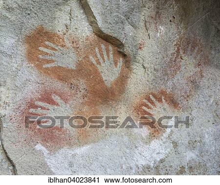 "Cueva de las Manos or Cave of Hands, murals, 7000-1000 BC, Santa Cruz, Argentina, South America" View Large Photo Image Stock Image - "Cueva de las Manos or Cave of Hands, murals, 7000-1000 BC, Santa Cruz, Argentina, South America". Fotosearch