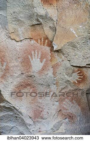 "Cueva de las Manos or Cave of Hands, murals, 7000-1000 BC, Santa Cruz, Argentina, South America" View Large Photo Image Stock Image - "Cueva de las Manos or Cave of Hands, murals, 7000-1000 BC, Santa Cruz, Argentina, South America". Fotosearch