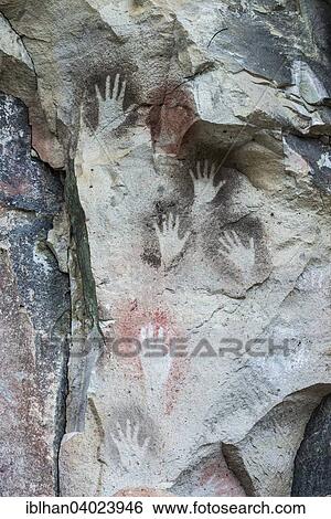"Cueva de las Manos or Cave of Hands, murals, 7000-1000 BC, Santa Cruz, Argentina, South America" View Large Photo Image Stock Photograph - "Cueva de las Manos or Cave of Hands, murals, 7000-1000 BC, Santa Cruz, Argentina, South America". Fotosearch
