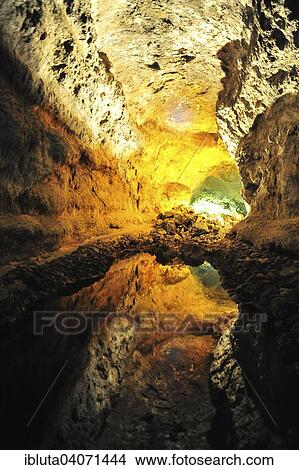 "Cueva de los Verdes cave system, Lanzarote, Canary Islands, Spain, Europe" View Large Photo Image Picture - "Cueva de los Verdes cave system, Lanzarote, Canary Islands, Spain, Europe". Fotosearch