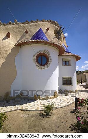 "Cuevas La Granja, cave dwellings, modern designer hotel built deep into a rock to provide a pleasant climate in the rooms throughout the year, Benalua, Andalusia, Spain, Europe" View Large Photo Image Stock Image - "Cuevas La Granja, cave dwellings, modern designer hotel built deep into a rock to provide a pleasant climate in the rooms throughout the year, Benalua, Andalusia, Spain, Europe". Fotosearch