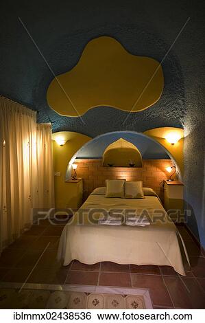 "Cuevas La Granja, cave dwellings, modern designer hotel built deep into a rock to provide a pleasant climate in the rooms throughout the year, Benalua, Andalusia, Spain, Europe" View Large Photo Image Stock Photograph - "Cuevas La Granja, cave dwellings, modern designer hotel built deep into a rock to provide a pleasant climate in the rooms throughout the year, Benalua, Andalusia, Spain, Europe". Fotosearch