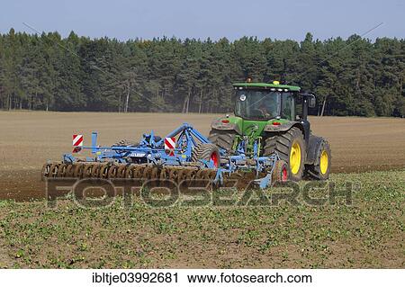 "Cultivating a harvested field, Sollichau, Saxony-Anhalt, Germany, Europe" View Large Photo Image Stock Image - "Cultivating a harvested field, Sollichau, Saxony-Anhalt, Germany, Europe". Fotosearch