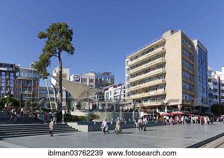 "Cumhuriyet Meydani square, Antalya, Turkische Riviera, Antalya Province, Turkey, Asia" View Large Photo Image Stock Photo - "Cumhuriyet Meydani square, Antalya, Turkische Riviera, Antalya Province, Turkey, Asia". Fotosearch