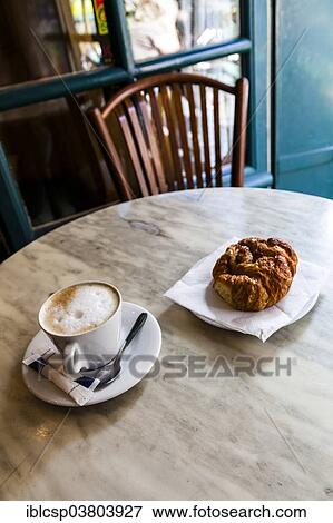 "Cup of coffee and pastry, Lyon, Rhone-Alpes, France, Europe" View Large Photo Image Stock Photo - "Cup of coffee and pastry, Lyon, Rhone-Alpes, France, Europe". Fotosearch