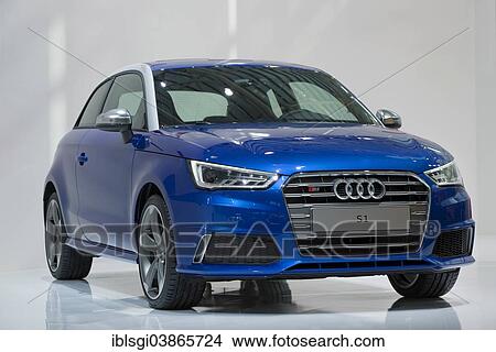 "Current model of the Audi S1, showroom at the Audi factory during the annual press conference of Audi AG, Ingolstadt, Bavaria, Germany, Europe" View Large Photo Image Picture - "Current model of the Audi S1, showroom at the Audi factory during the annual press conference of Audi AG, Ingolstadt, Bavaria, Germany, Europe". Fotosearch