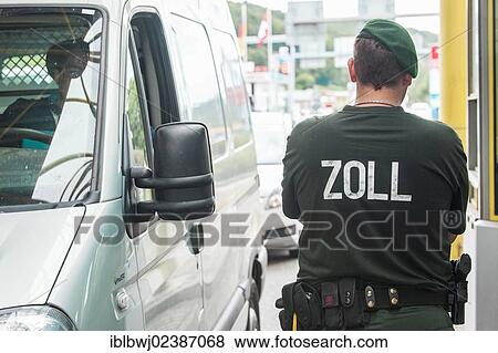 "Customs control, security checks at immigration, Singen central customs office, Bietingen customs office, border crossing between Germany and Switzerland, Europe" View Large Photo Image Stock Photo - "Customs control, security checks at immigration, Singen central customs office, Bietingen customs office, border crossing between Germany and Switzerland, Europe". Fotosearch