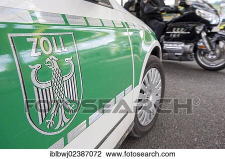 "Customs vehicle, Singen central customs office, Bietingen customs office, border crossing between Germany and Switzerland, Europe" View Large Photo Image Stock Image - "Customs vehicle, Singen central customs office, Bietingen customs office, border crossing between Germany and Switzerland, Europe". Fotosearch