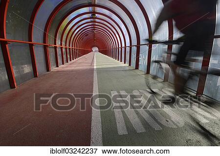 "Cyclist is riding on Scottish Exhibition and Conference Centre Footbridge, Glasgow, Scotland, United Kingdom, Europe" View Large Photo Image Stock Photo - "Cyclist is riding on Scottish Exhibition and Conference Centre Footbridge, Glasgow, Scotland, United Kingdom, Europe". Fotosearch