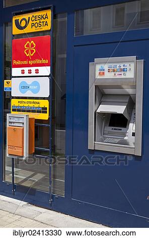 Czech post ATM, Hluboka nad Vltavou, Bohemia, Czech Republic, Europe View Large Photo Image Stock Image - Czech post ATM, Hluboka nad Vltavou, Bohemia, Czech Republic, Europe. Fotosearch