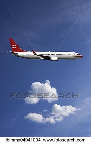 "D-APBB PrivatAir Boeing 737, in flight" View Large Photo Image Picture - "D-APBB PrivatAir Boeing 737, in flight". Fotosearch