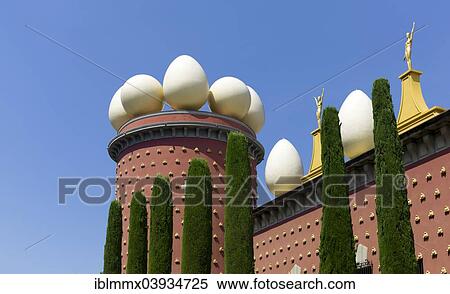 Stock Photography - "Dali Theatre and Museum, Figueres, Catalonia, Spain, Europe". Fotosearch